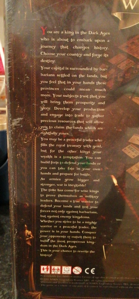 WARRIORS & TRADERS GAME BY ANDREI NOVAK NEW & SEALED 2011 NSKN FAMILY FUN - Image 3 of 4