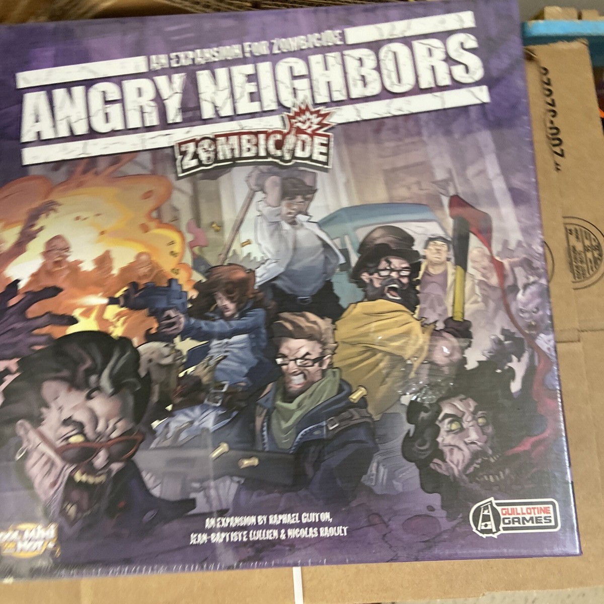 Angry Neighbors An Expansion for Zombicide NEW | eBay