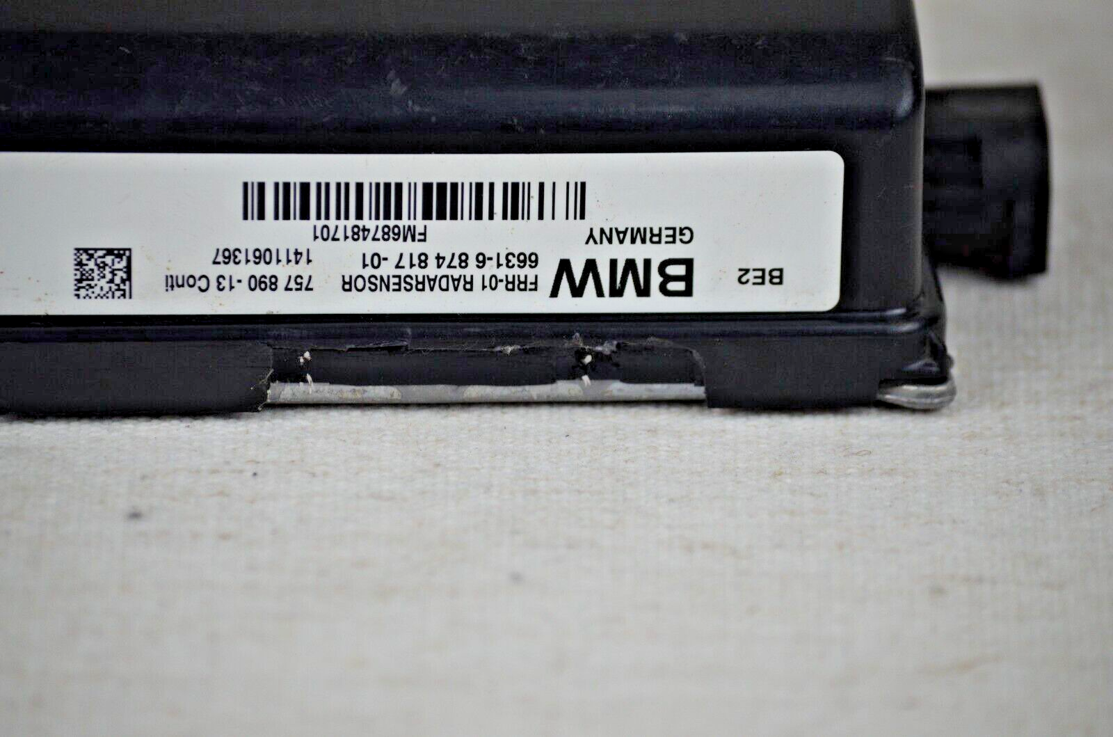 2015 BMW ACC Radar Sensor Adaptive Cruise Control Module Computer 