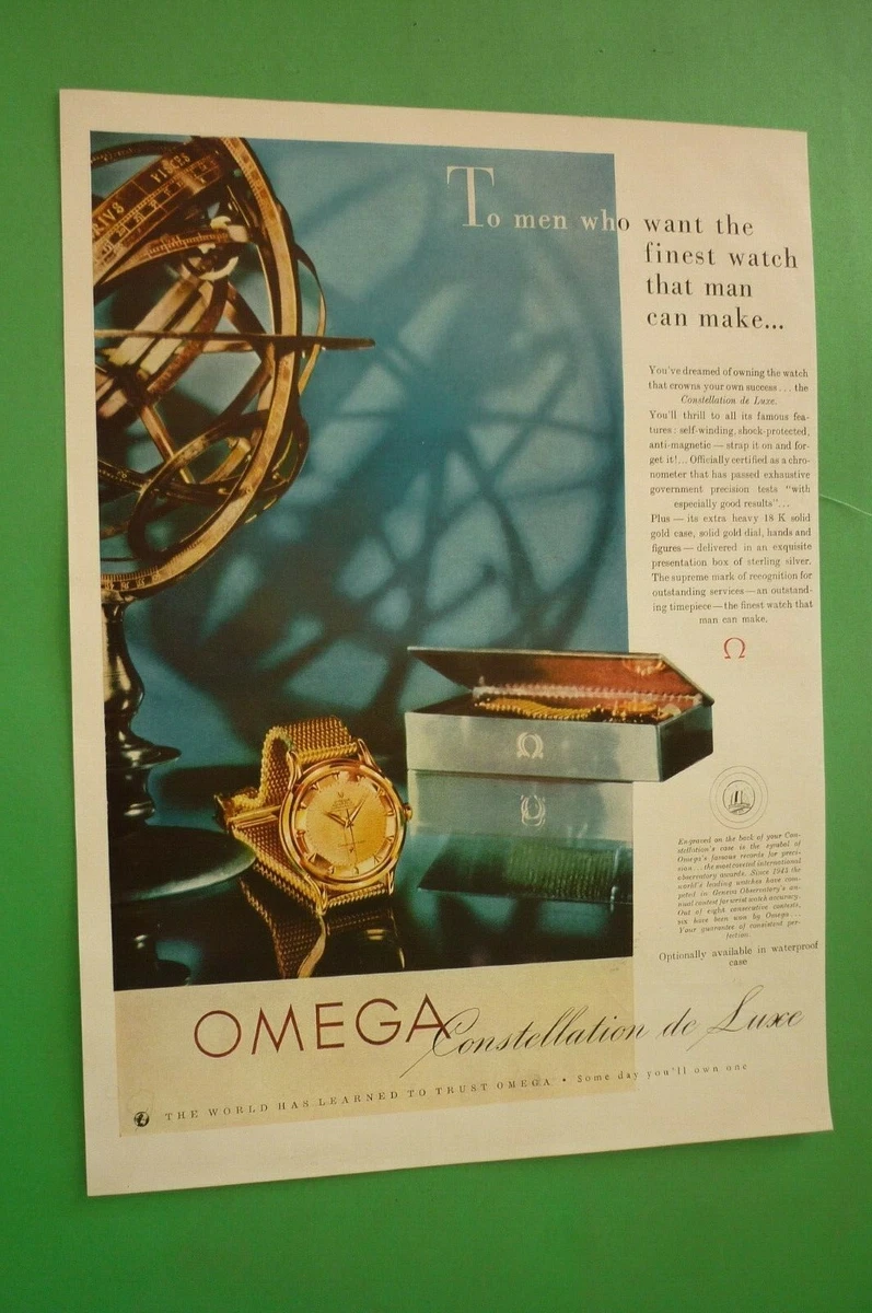 Omega constellation cheap 1954
