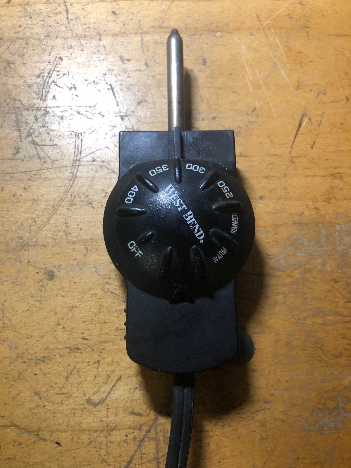 West Bend Electric Skillet Heat Control Cord 1200 W E8482078TT0010 9