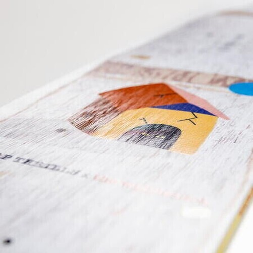 Snowboard All-Mountain Freestyle NITRO CHEAP THRILLS X Wigglestick 155 Cm