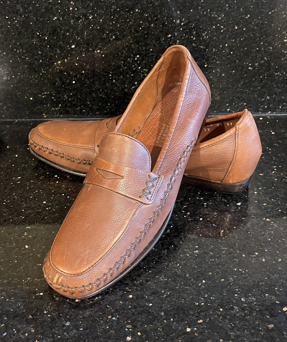 Cole Haan Classic Brown Leather Loafers Men main image 2