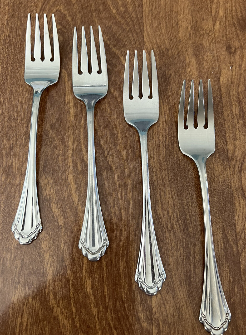 Oneida Marquette Extra Heavy Weight 18/8 Salad Fork 6 3/4” Set Of FOUR. eBay