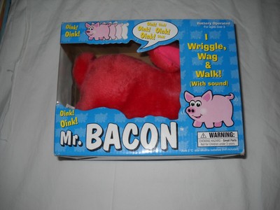 mr bacon walking pig