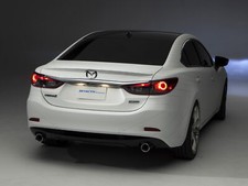Cars 2013 mazda ceramic 6 concept gj g j Desk Mat Stitched
