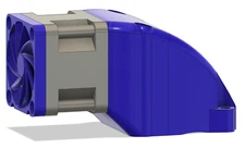 For Hobbywing Max5 G2 ESC Cooling Shroud Fan Mount with Fan Cover! For 40mm fan