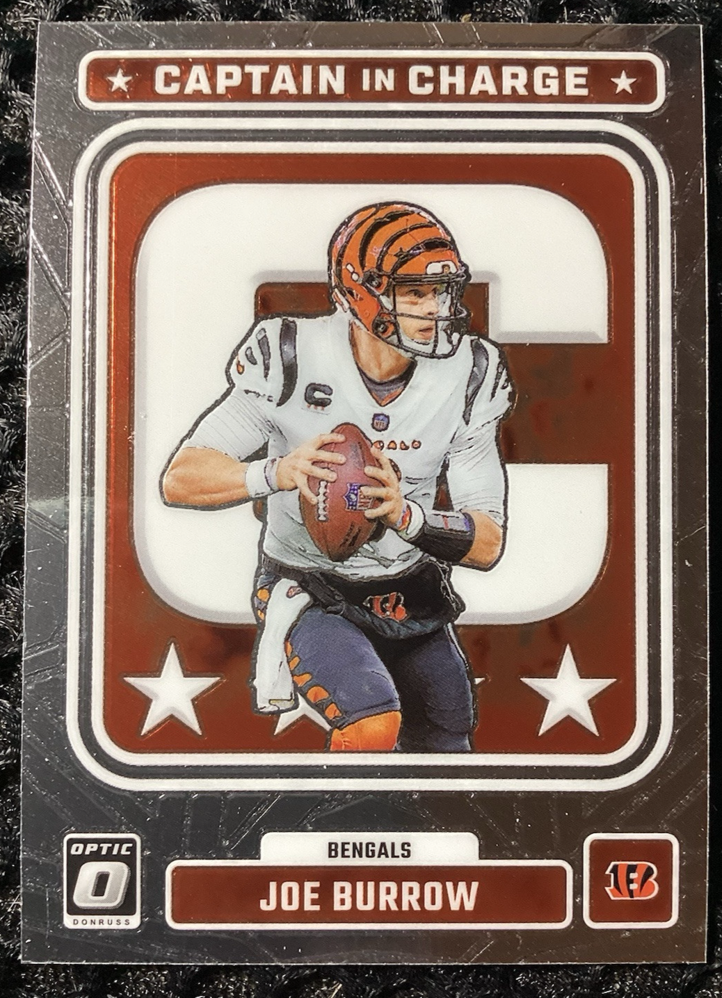 2023 Panini Donruss Optic - Captain in Charge #CC-JB Joe Burrow