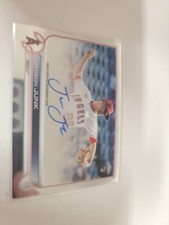 2022 Topps Chrome Janson Junk Auto RA-JJ Angels Rookie RC-166