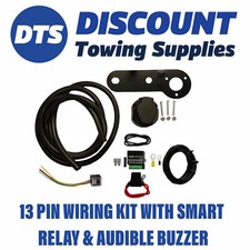 Daihatsu 13 Pin Electric Towbar Wiring Kit charging & Audible Relay