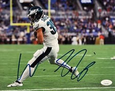 Will Shipley Signed Autographed Philadelphia Eagles 8x10 Photo JSA COA