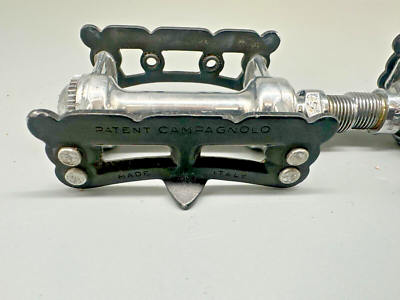 Campagnolo super leggeri pista pedals vintage track black cages 9