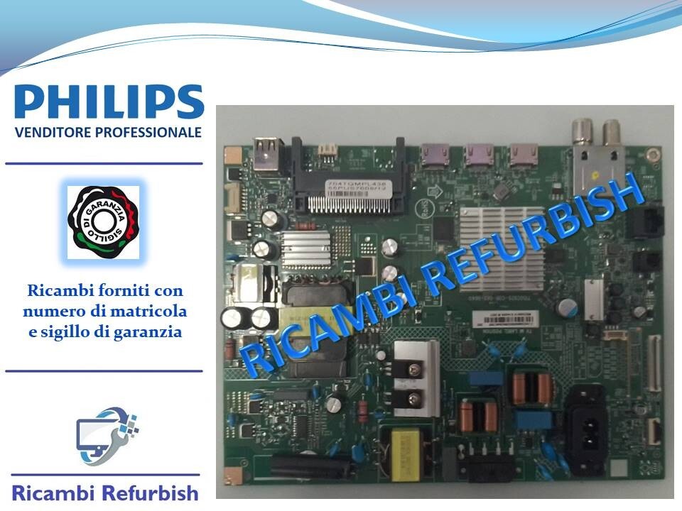 Telecomando Di Ricambio Per TV Philips – Adatto Per 50PUS7608, 55PUS7008, 43PFS6808, 24PHS6808