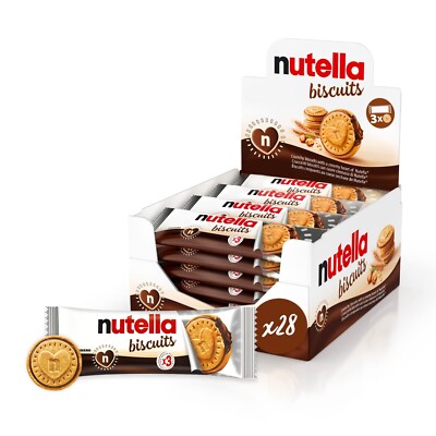 Ferrero Nutella Biscuit 3er, 28x41.4g Packung