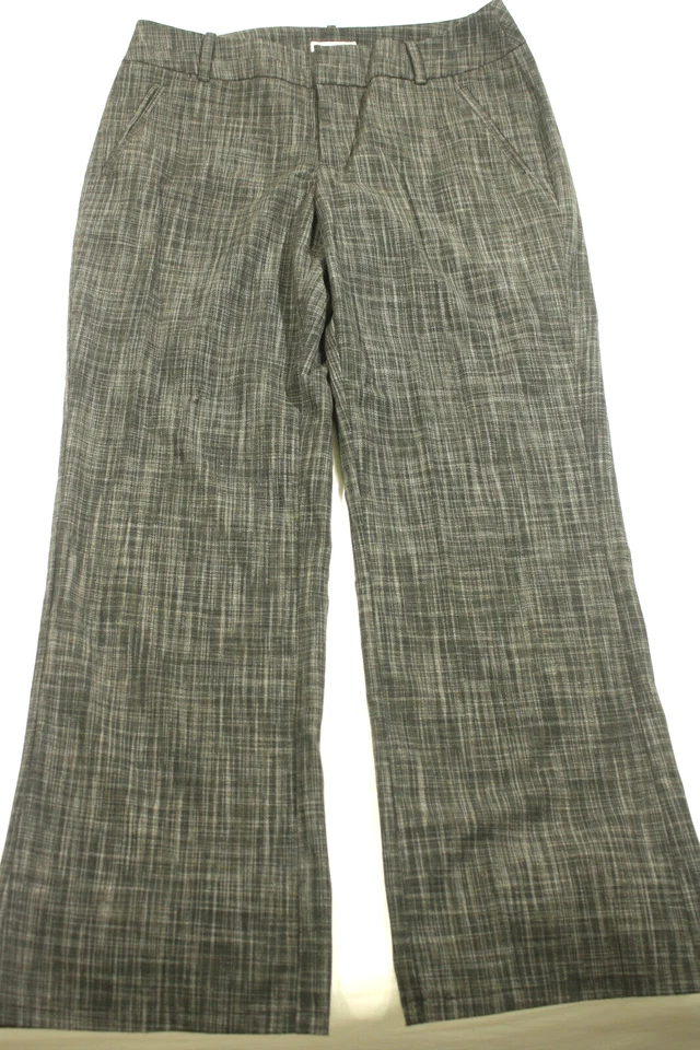 Merona Pants Black Gray Stretch Womens Size 6 - Image 3 of 4