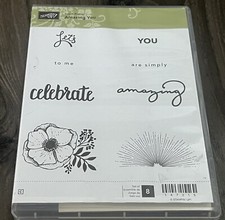Stampin Up Amazing You Stamp Set of 8 - 147215