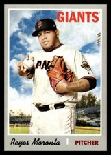 2019 Topps Heritage #337 Reyes Moronta San Francisco Giants