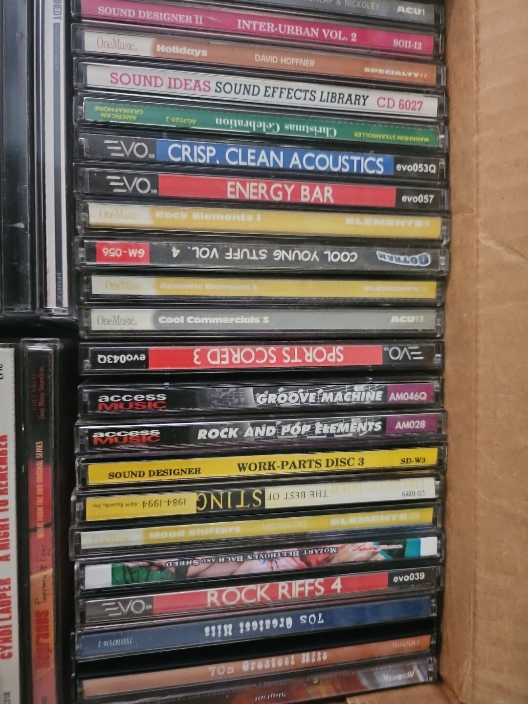 Retro Cd Collection Lot Of 37 Music Cds Vintage Collection From Collector, Rock + More, Tr1 ...