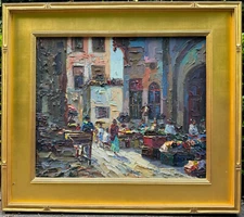 Jack Prudnikov Original Painting Art California Impressionism Cityscape