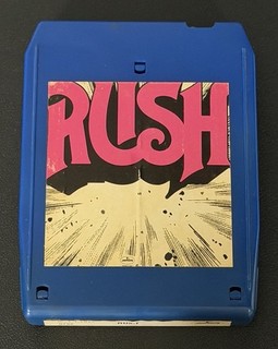 RUSH 8 Track Tape Debut Album REBUILT Selling My Collection