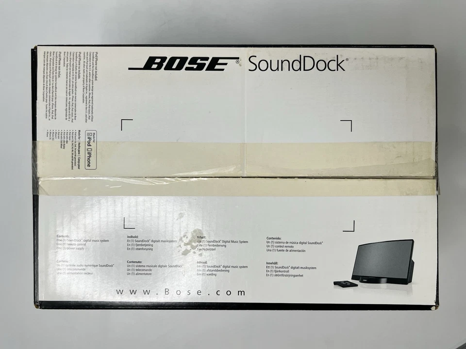 Bose SoundDock Digital Music System Series I Black First Edition 1 277378-1100 - Image 3 of 4