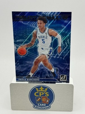 2022 Panini Chronicles Draft Paolo Banchero Power Formulas PF-PAO RC Blue Devils