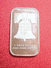 Liberty Bell 1oz .999 Silver Bar We the People Proclaim Liberty
