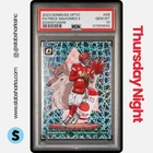 2023 PANINI DONRUSS OPTIC #D-6 PATRICK MAHOMES II DOWNTOWN! SSP PSA 10
