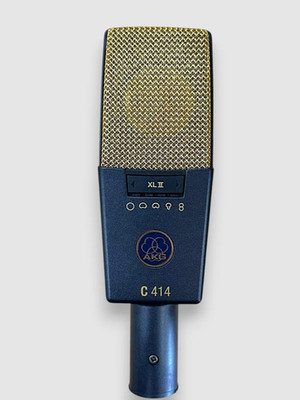 AKG C414 XLII Referenz Multi-Pattern Kondensator Mikrofon getestet guter Zustand