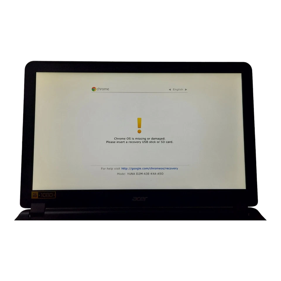 Acer C910 ChromeBook 15 Zoll /2GB RAM/Chrome OS/DEFEKT #B238 - Bild 4 von 4