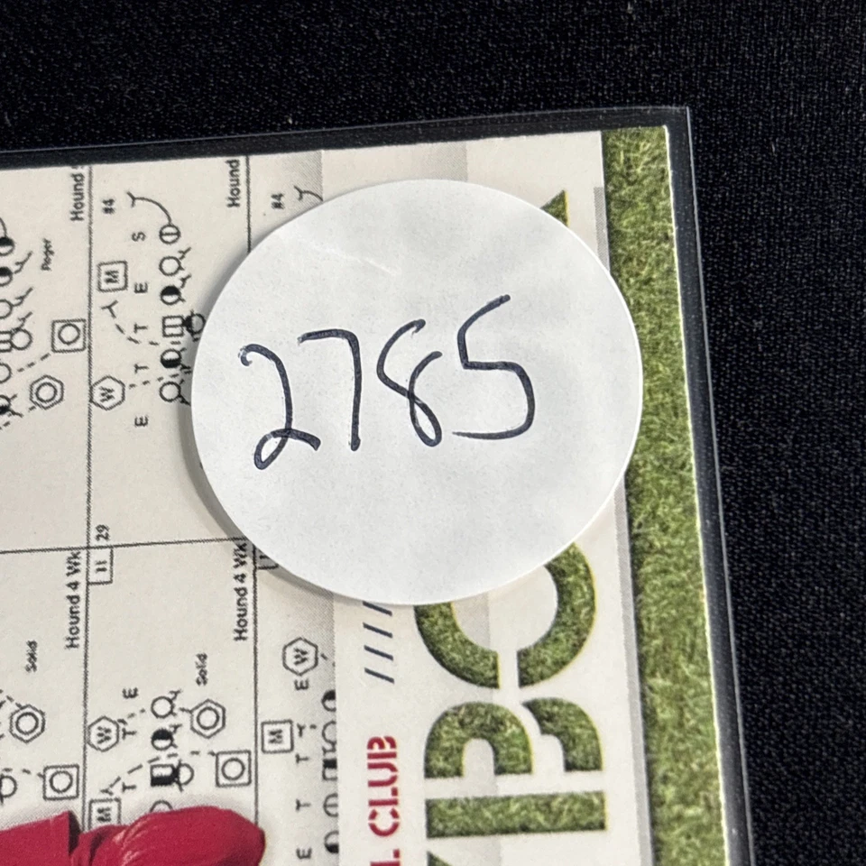 2008 Donruss Red Gridiron Gear Playbook Card of Eli Manning - Giants - Image 3 of 3