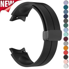 No Gaps Silicone Strap for Samsung Galaxy Watch Band 7 6 5 4 40mm 44mm 5Pro 45mm