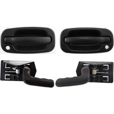 Car Door Handle Interior Exterior Front Driver  Passenger Side Left Right 2p...