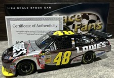 2009 Jimmie Johnson 48 Lowe  s Chevrolet 1:24 Action Gun Metal NASCAR Diecast