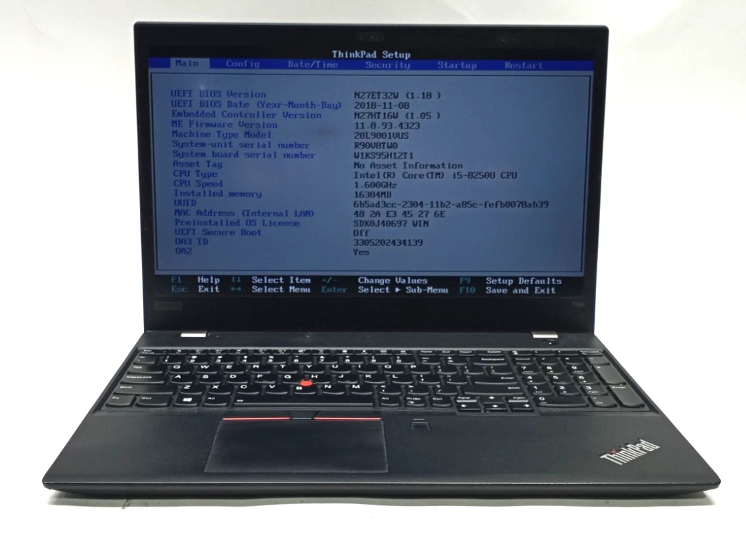 Lenovo Thinkpad T580 PC Laptops & Netbooks for Sale - Shop New