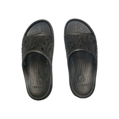 Crocs .zandals Women And Man .Man Size 9 Women Size 11 .Color Blac