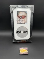 SIGNED Lady Gaga Mayhem AUTOGRAPHED with HEART CD C 7x12 in Frame ACOA