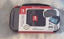 Nintendo Switch Lite, Video Game Traveler Deluxe, Gray Travel Video Game Case.