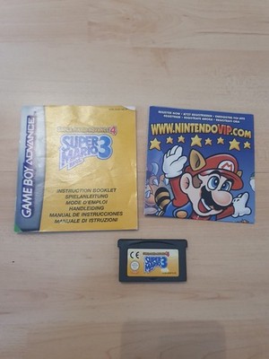 Super Mario Bros. 3 Nintendo Gameboy Advance Spiel Game Cartridge + Anleitung