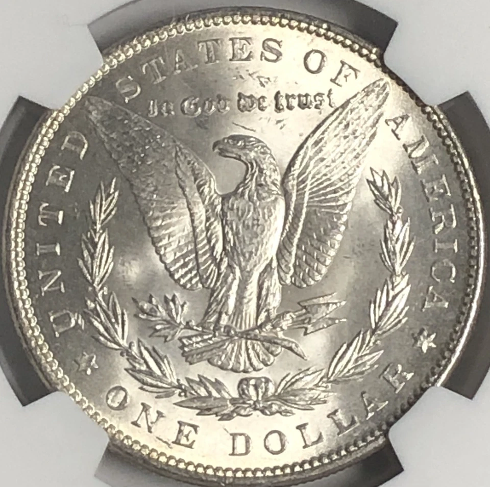 MORGAN "NGC MS62" 1899 - BRILLANTE, HERMOSO, HI PTS - RARO SOLO 330.000💰 💥✅ Foto 3 de 4