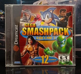 Sega Smash Pack: Vol. 1 (Sega Dreamcast, 2001) & Star Wars EP 1 Racer, Complete