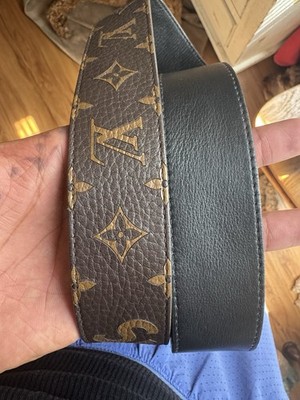 Supreme LOUIS VUITTON 90 36 ベルト 17AW Louis Vuitton x Supreme Red Belt LV Monogram 90/36 Brand New w