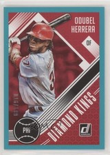2018 Panini Donruss Diamond Kings Teal Border 16/199 Odubel Herrera #21 h3a