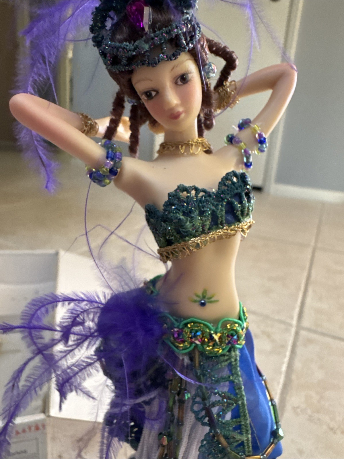 Art Nuveau Artistic Doll  With Certificate