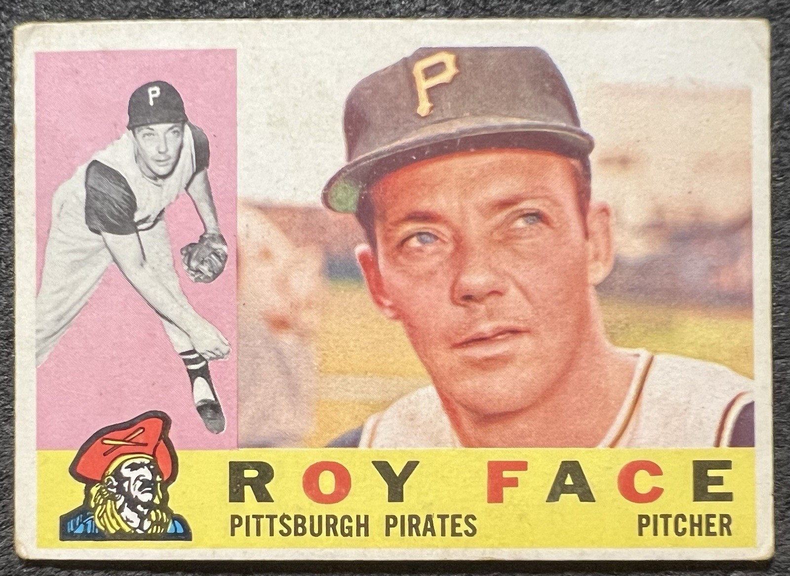 Roy Face #20 (Baseball Cards 1960 Topps) — is it worth grading?