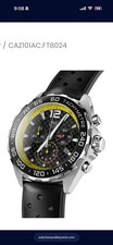 TAG Heuer Formula 1 Quartz Chronograph Date Tachymeter Black Rubber Strap