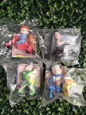 Vintage Hardee's JITB Life With Louie Toys Full Set Brand New Sealed Bags NOS