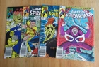 Lot of *4* Newsstand AMAZING SPIDER-MAN! #241, 245, 246 (VF-), 247 (FN/VF)