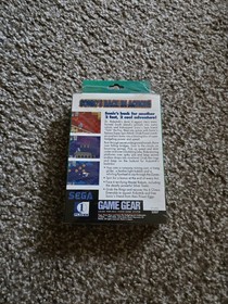 Sonic the Hedgehog 2 (Sega Game Gear, 1992) Complete CIB 1st Print Made in Japan