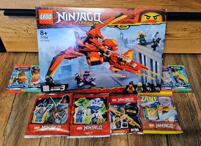 LEGO NINJAGO: Kais Super-Jet-71704 + EXTRAS Karten Figuren SUPER SET Bundle